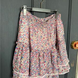 BB Dakota Floral Print Women's Skirt